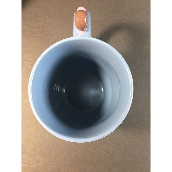 Eeyore Disney Store Mug Ceramic Cup Winnie The Pooh Rainy Day Snail On Handle - Picture 6 of 7